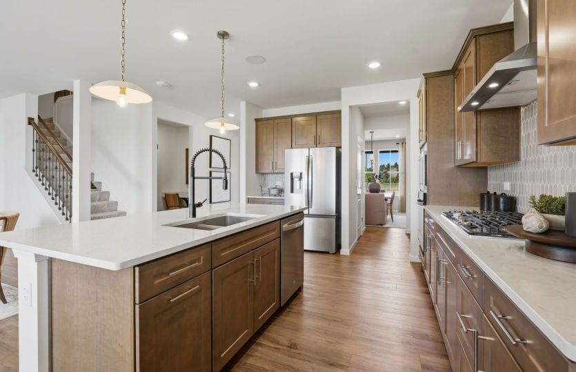 Kitchen with View of Pulte Planning Center©