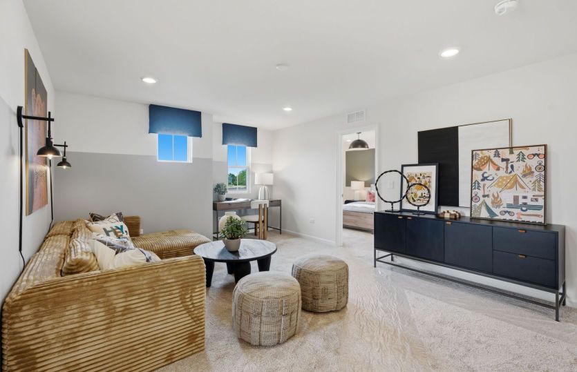 Relax in the Upper-Level Loft