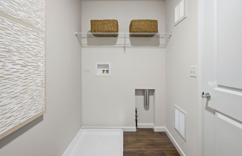 Upstairs Laundry Room