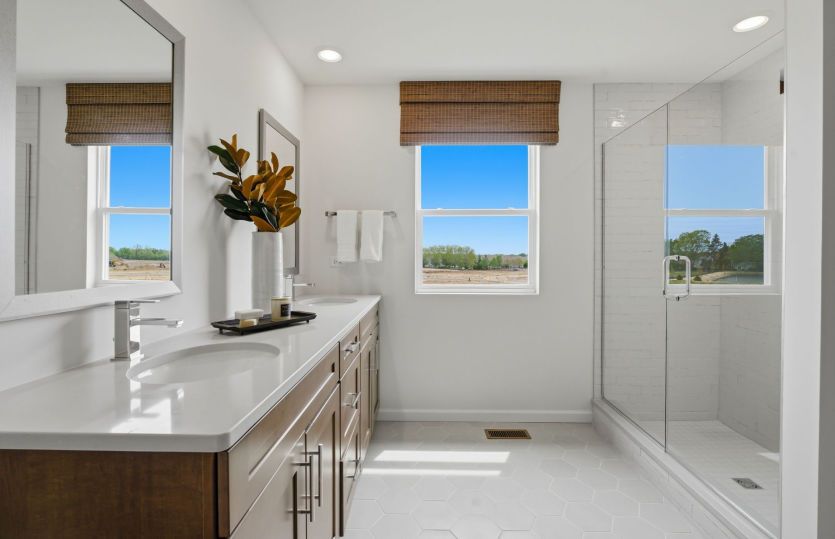Spa-like Owner’s Bath Suite