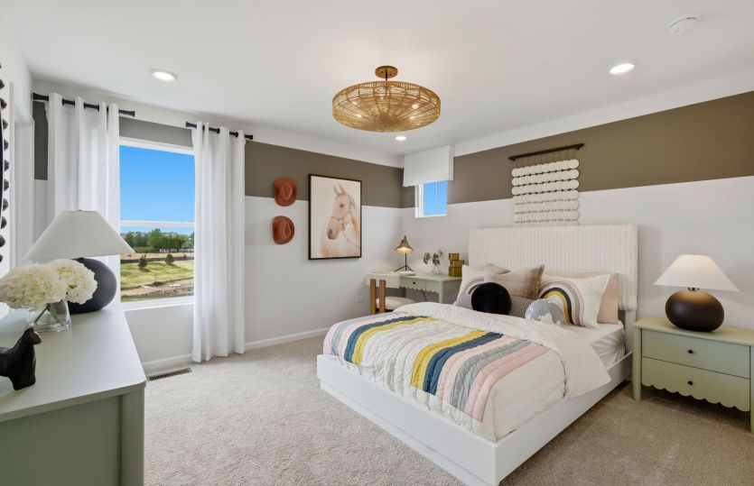 Comfortable Secondary Bedroom Design