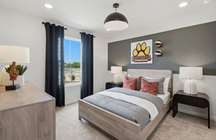 Comfortable Secondary Bedroom Design