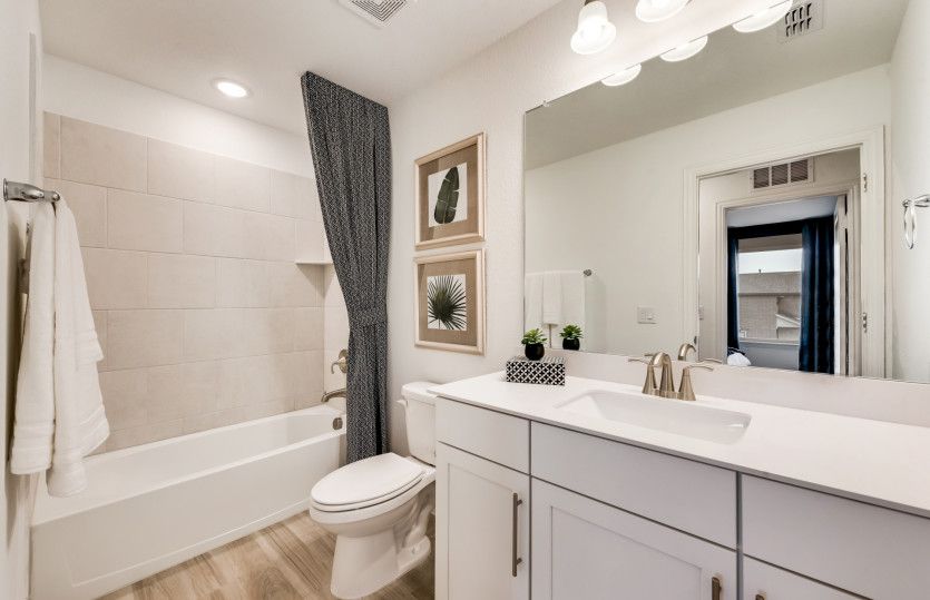 Spacious Secondary Bathroom