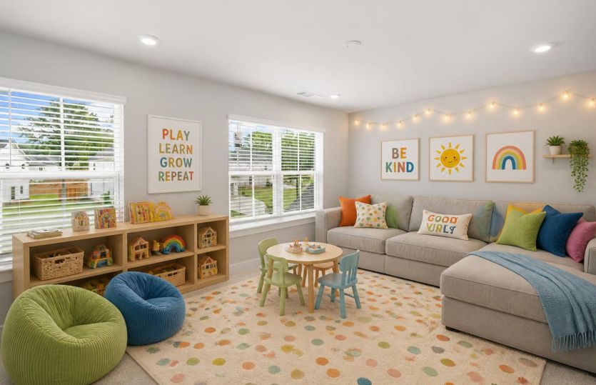 Upstairs loft (staged)