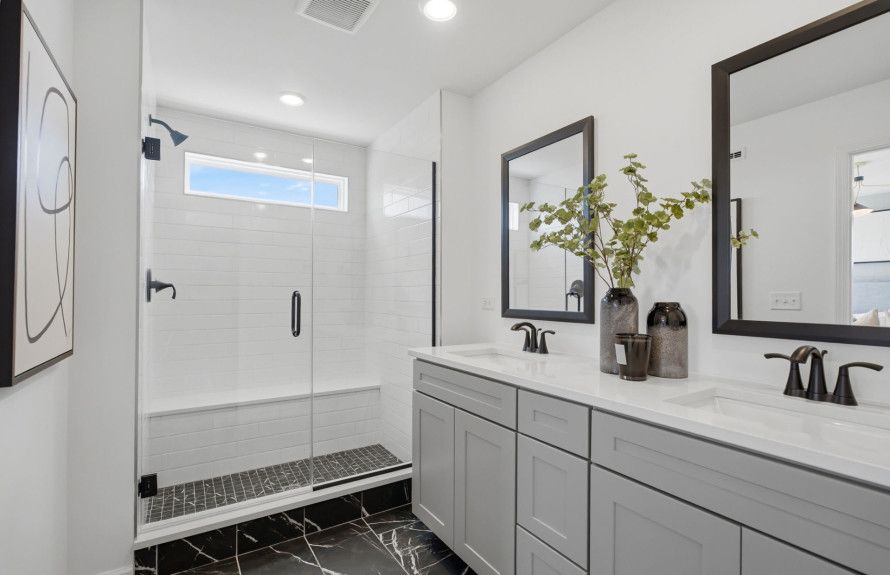 Luxurious Owner's Bath with Frameless Shower