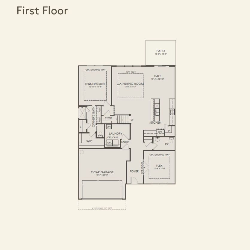 First Floor 4 br / 2.5 ba