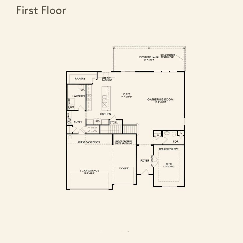 First Floor 4 br / 2.5 ba