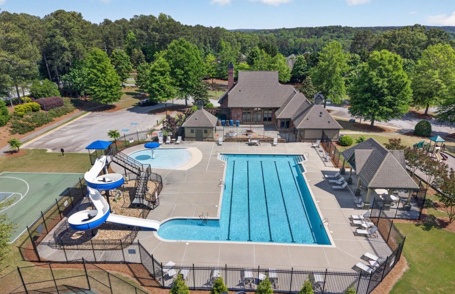 Resort style pool