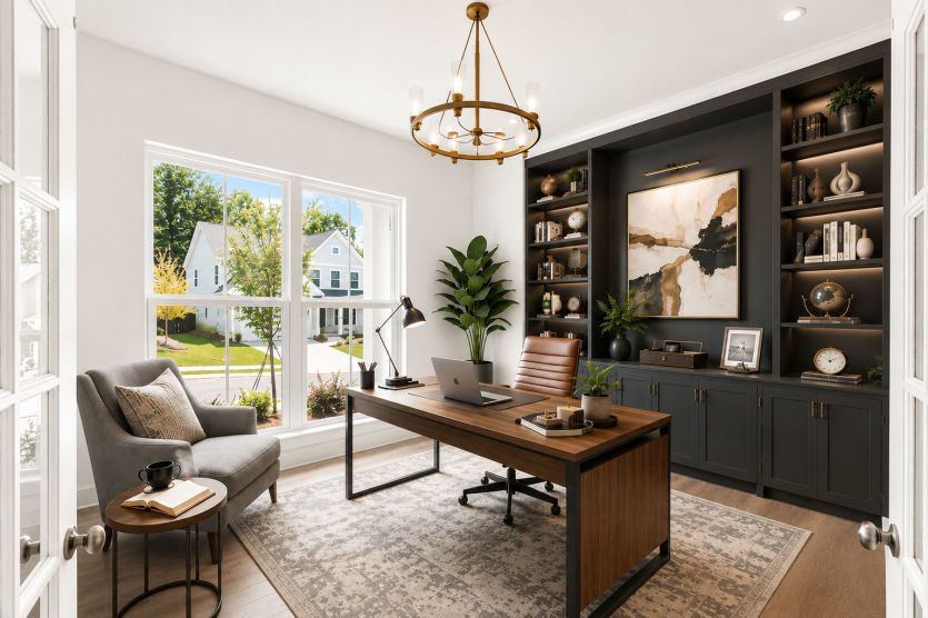 Virtual staging flex space