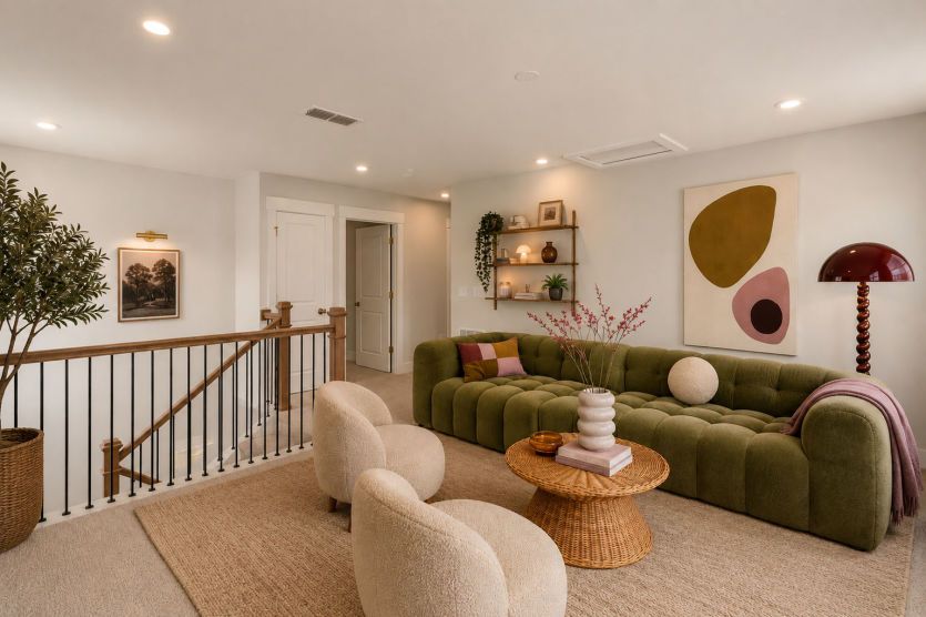 Virtual staging loft