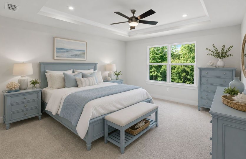 Virtual staging owner's suite