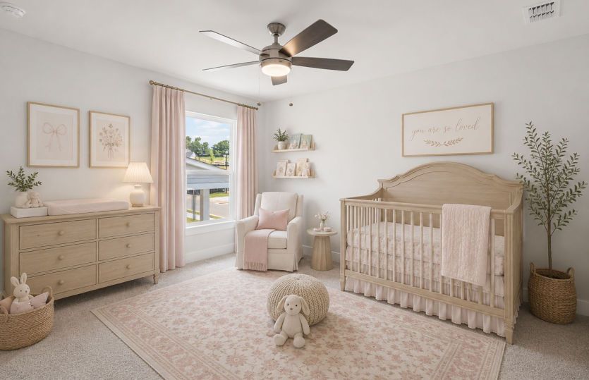 Virtual staging bedroom