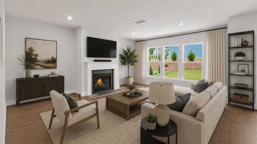 Virtual staging gathering room