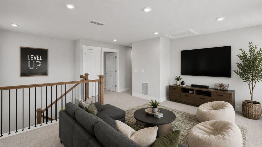 Virtual staging loft