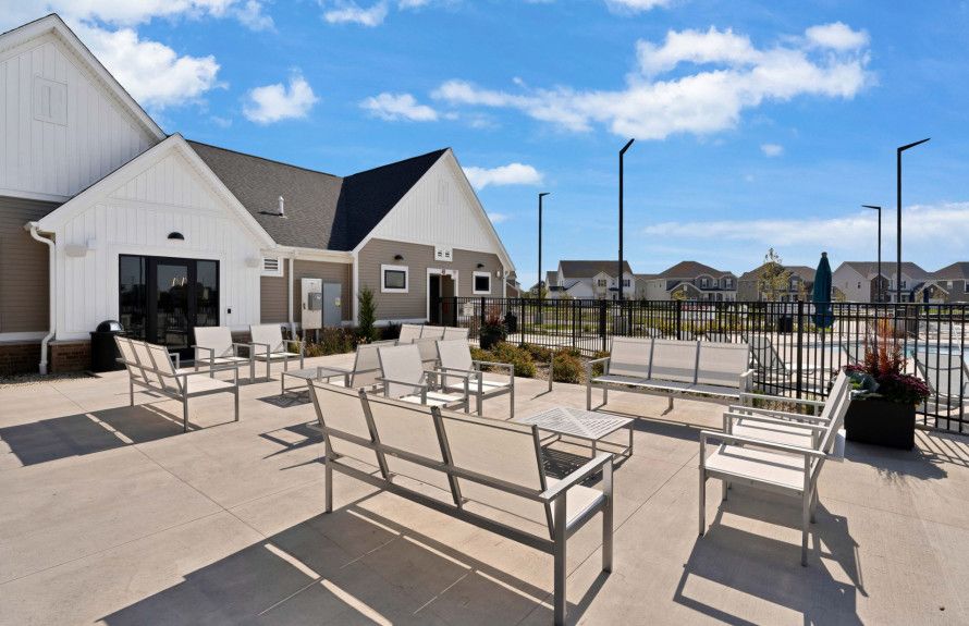 Clubhouse Outdoor Seating Area