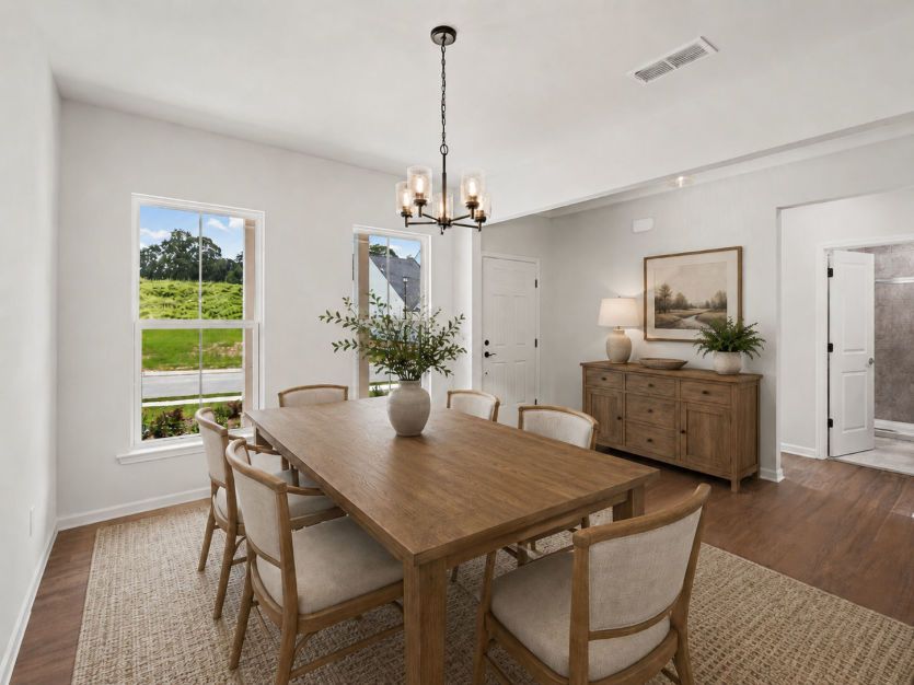 Dining room (virtually staged)