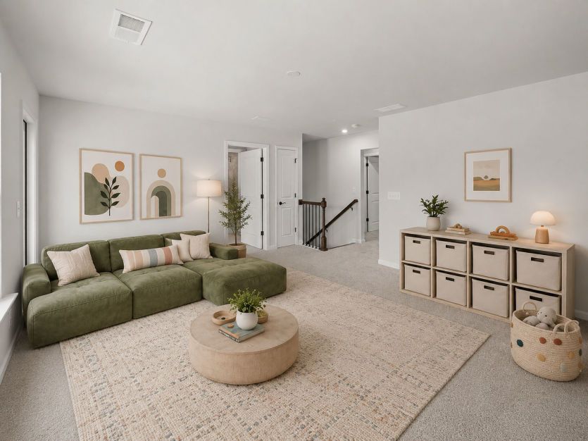 Loft (virtually staged)