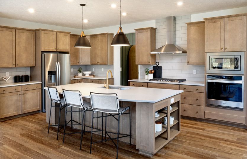 Kitchen with Access to Formal and Casual Dining