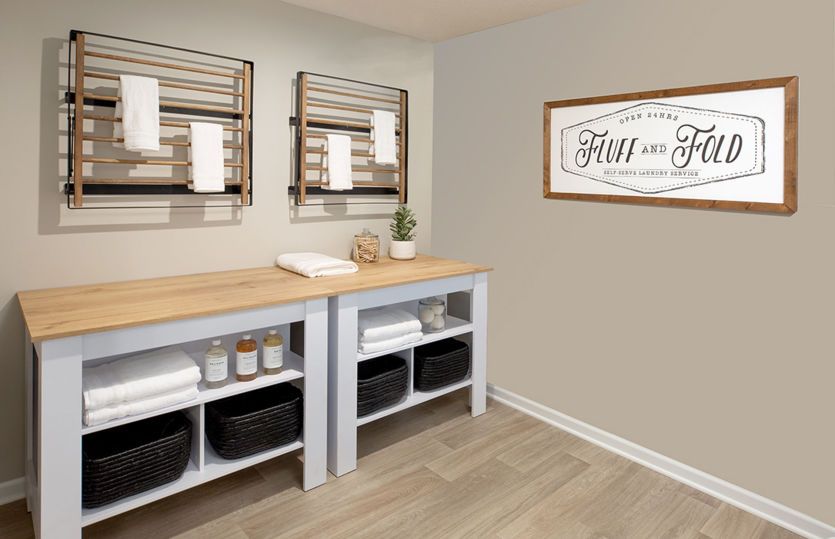 Spacious Laundry Room
