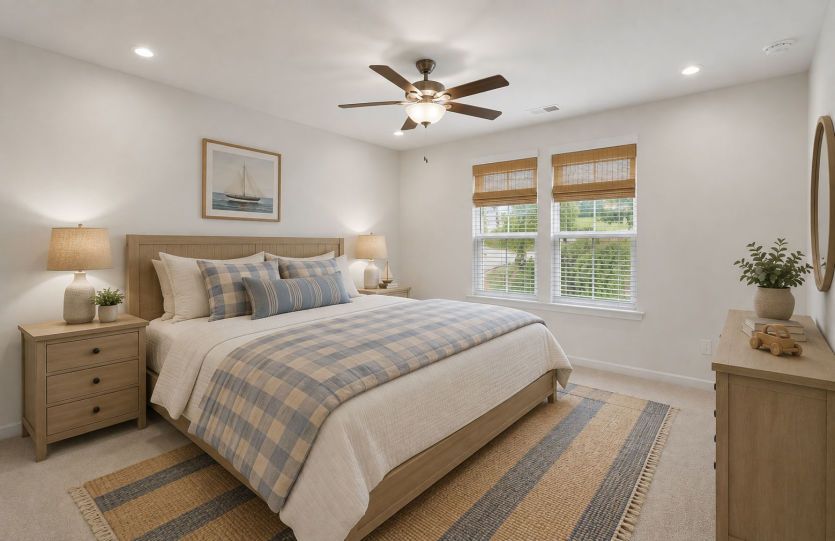 Bedroom (Virtually Staged)