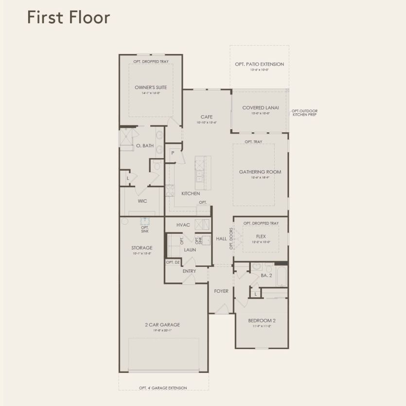 First Floor 2 br / 2 ba