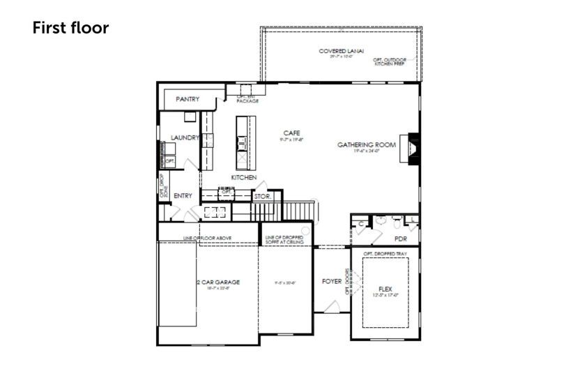 First Floor 4 br / 2.5 ba