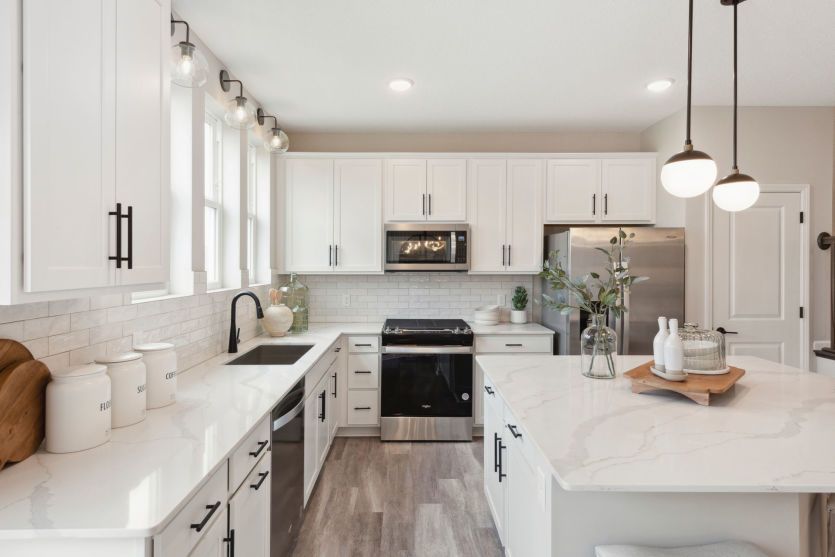 Bright Open Kitchen