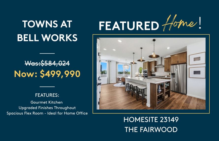 casa en Towns at Bell Works por Pulte Homes