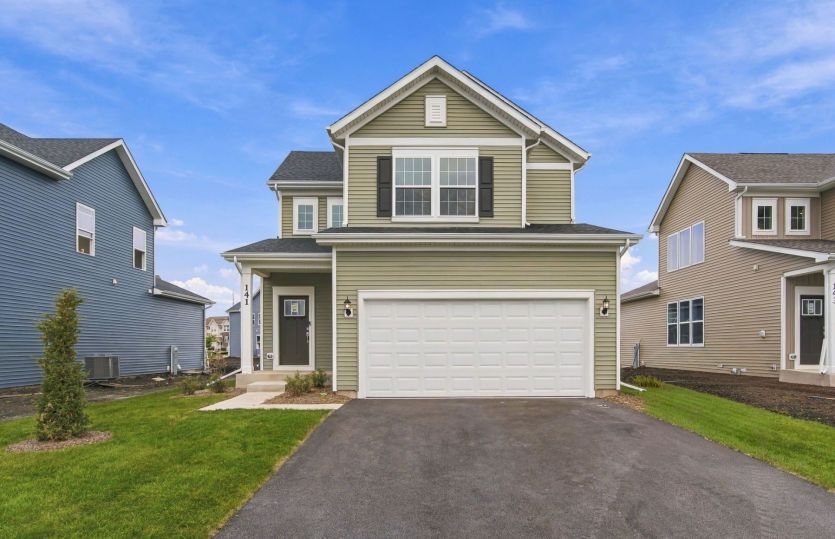 Harrison - Harvest Gate at Southbury: Oswego, Illinois - Pulte Homes