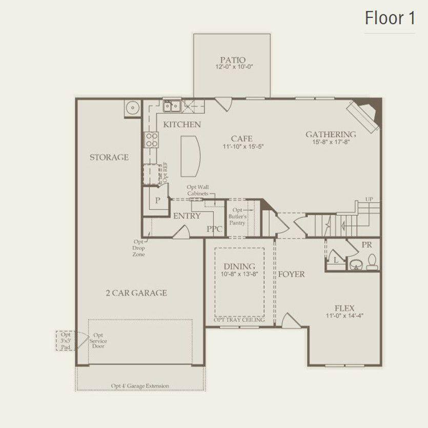 First Floor 4 br / 2.5 ba