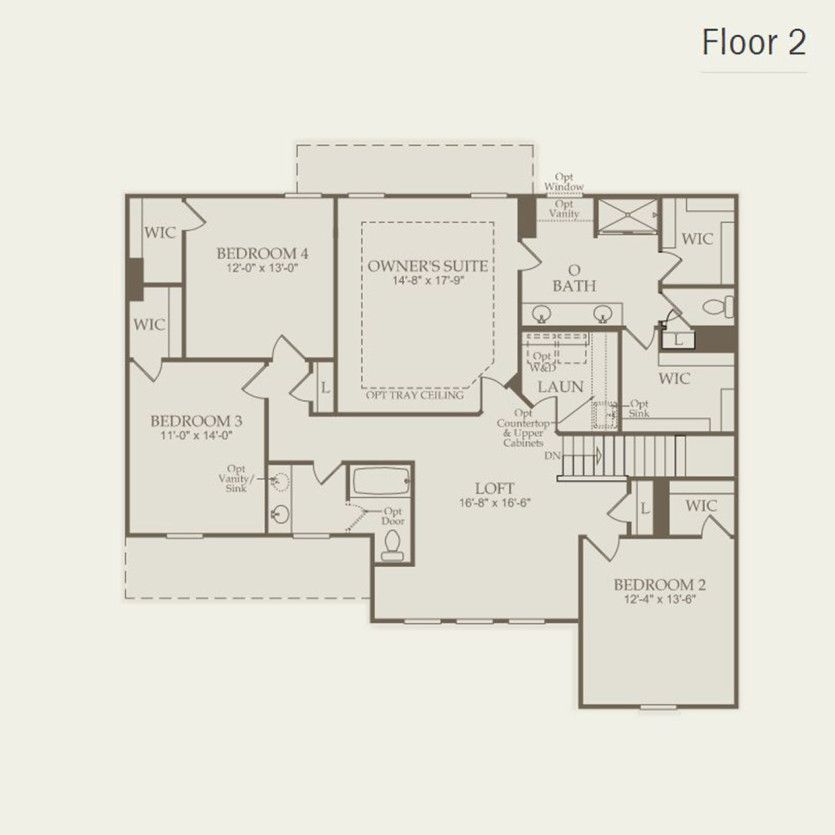 Second Floor 4 br / 2.5 ba