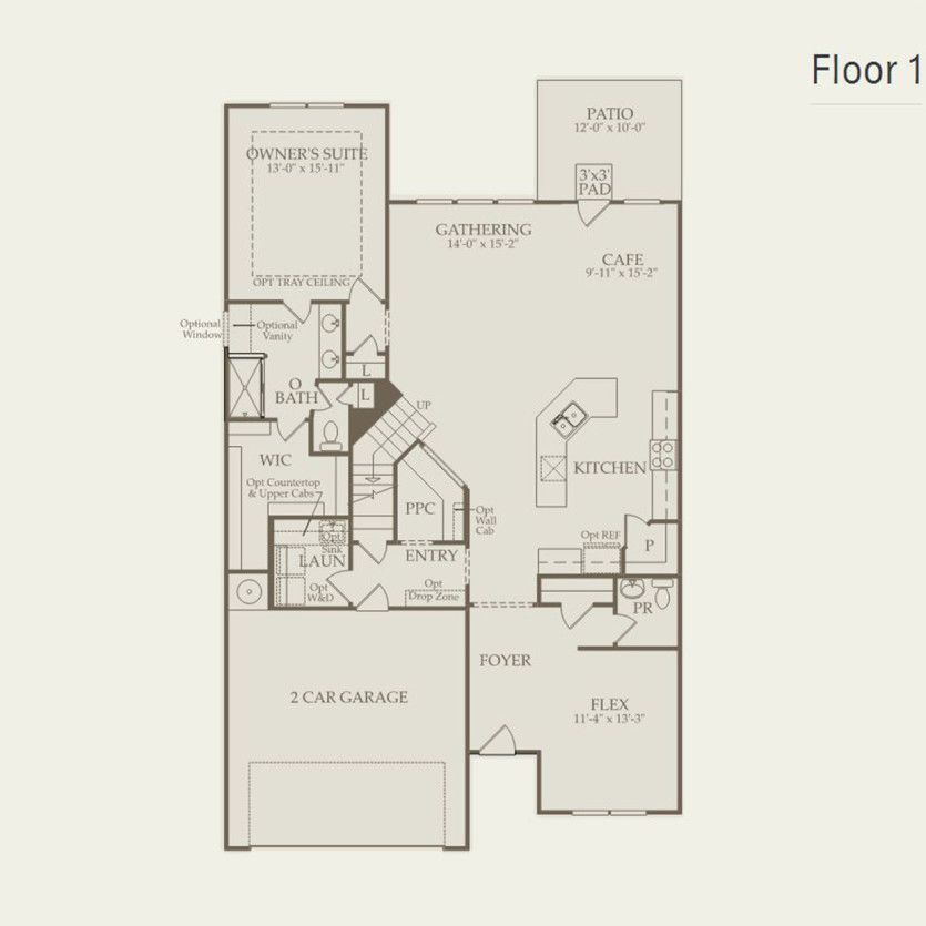 First Floor 4 br / 2.5 ba