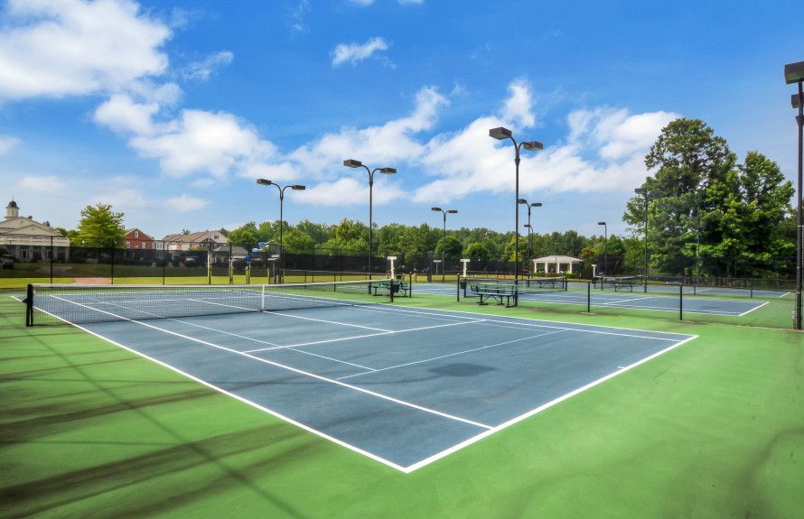 Lighted Tennis Courts