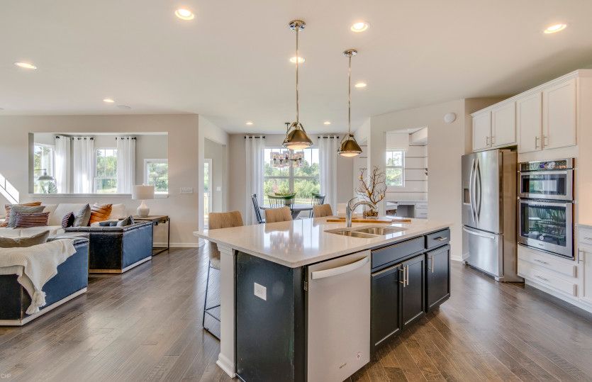 Kitchen with Spacious Island and Breakfast Bar