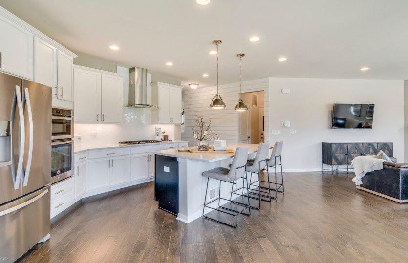 View from Kitchen, Open to the Gathering Room
