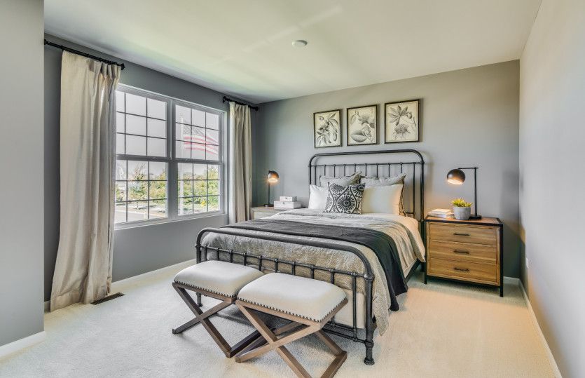 Secondary Bedroom Shown as a Guest Room