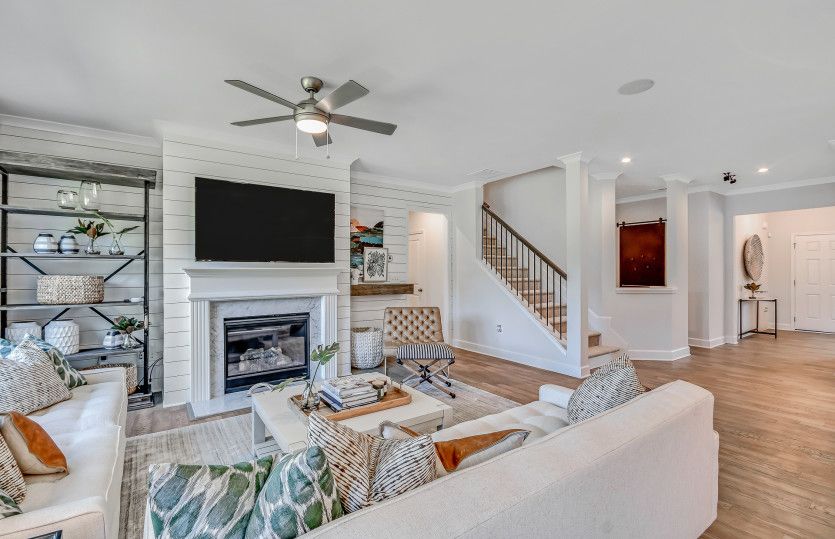 Continental floor plan