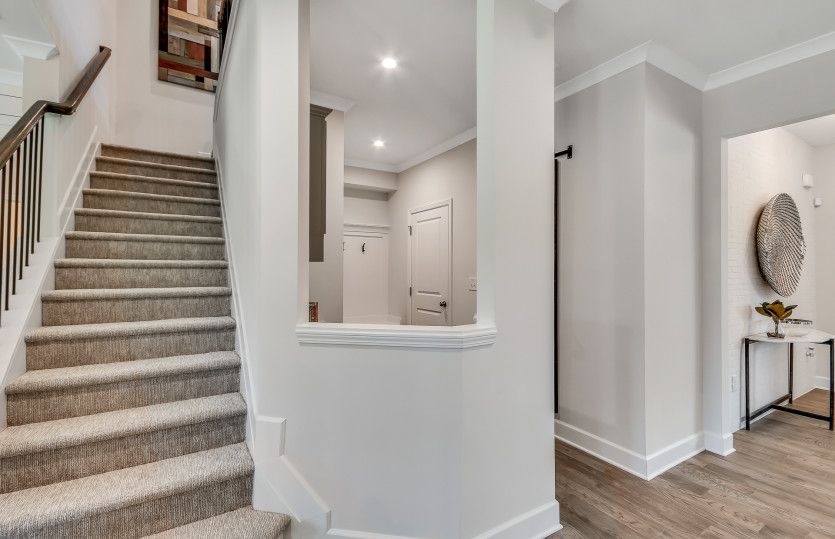 Stairs to Second Floor
