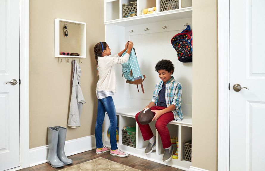 Functional Mudroom