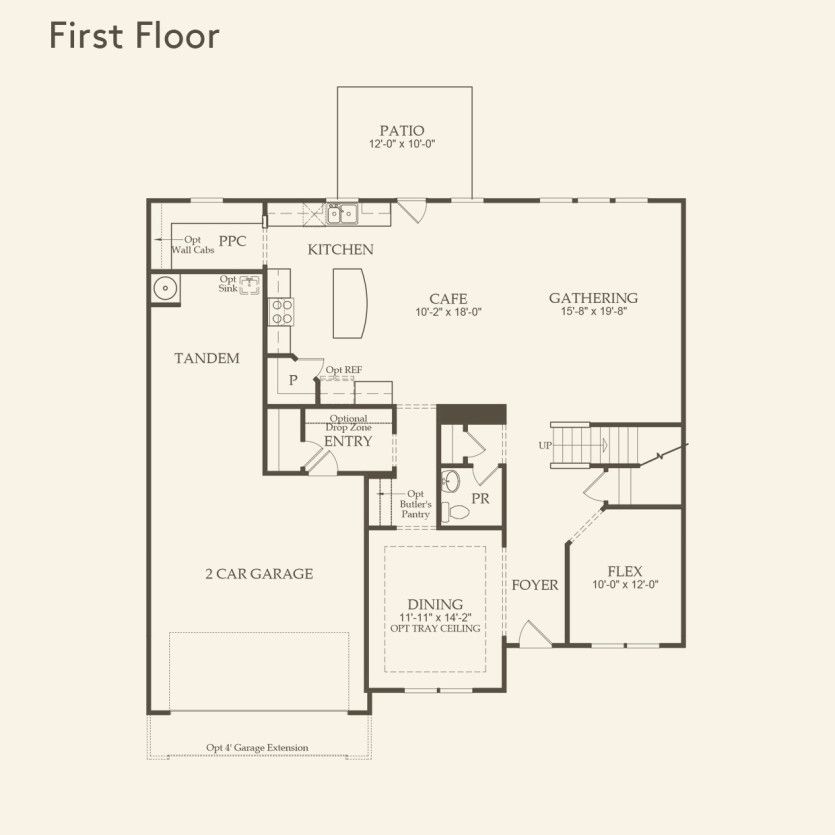 First Floor 4 br / 2.5 ba