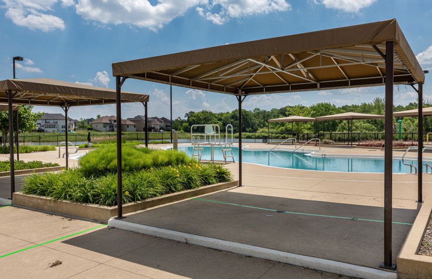 Shaded Area by Pool
