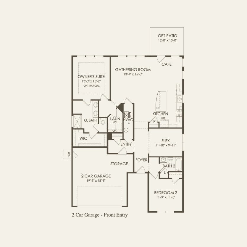 First Floor 2 br / 2 ba