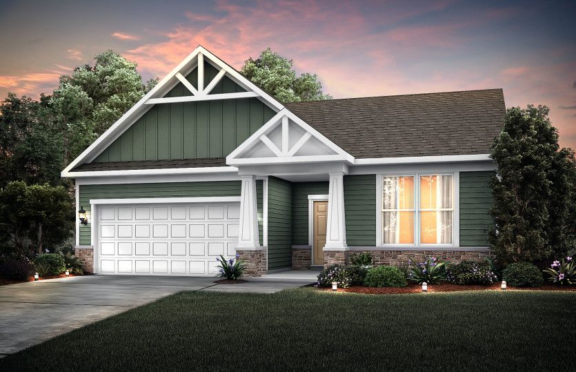 Home Exterior NC2G with Stone