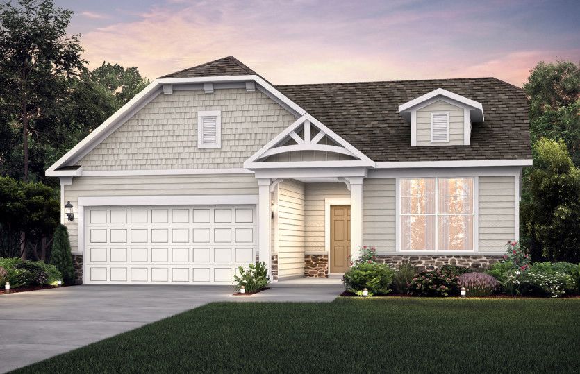 Home Exterior EC2G with Stone