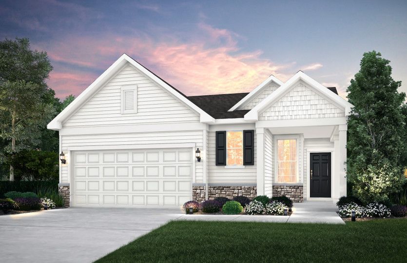 Home Exterior HR2G with Masonry