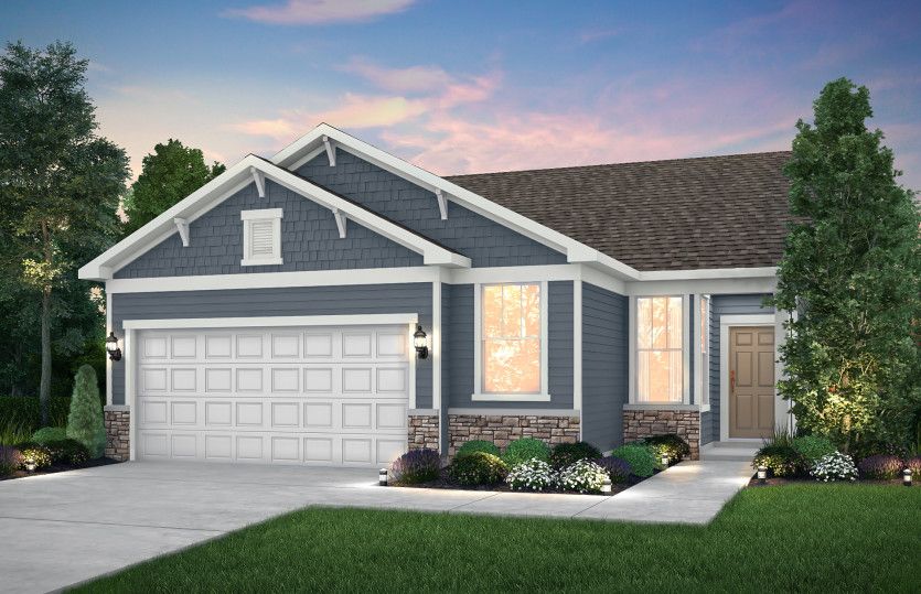 Home Exterior CR2G with Masonry