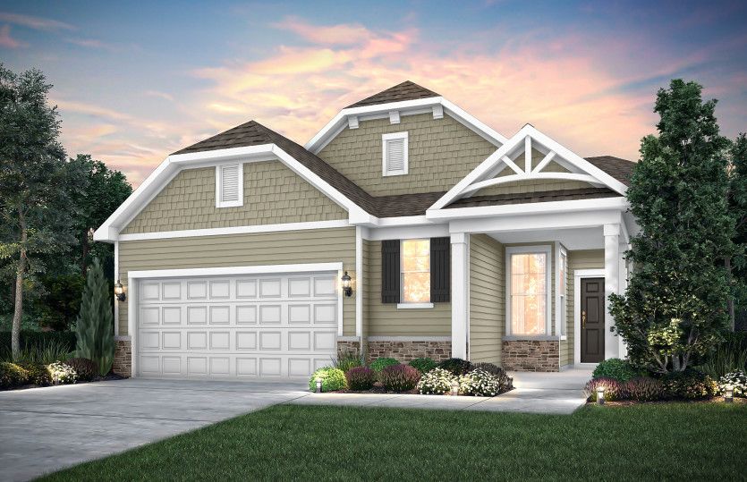 Home Exterior EC2G with Masonry
