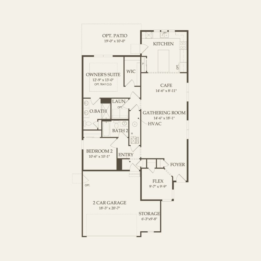 First Floor 2 br / 2 ba