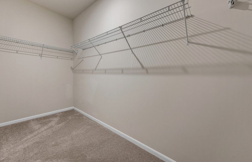 Walk-in Closet in Owner's Suite