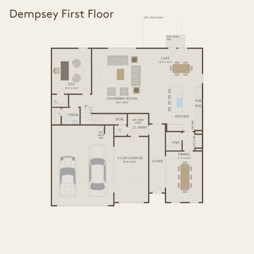 First Floor 4 br / 3.5 ba